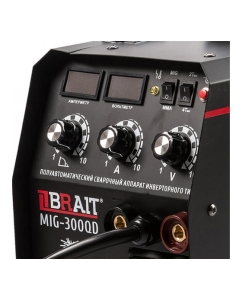 Купить Сварочный инвертор полуавтомат BRAIT MIG-300QD 18.01.015.043  в E-mobi