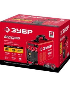 Купить Инверторный сварочный полуавтомат Зубр 200 А, ПС-200  в E-mobi