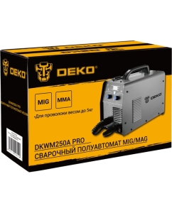 Купить Сварочный полуавтомат DEKO DKWM250A PRO MIG/MAG 250А 051-4687  в E-mobi