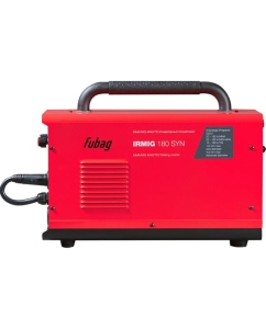 Купить Сварочный инвертор полуавтомат FUBAG IRMIG 180 SYN с горелкой 250А 41383  в E-mobi