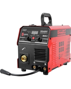 Купить Полуавтомат сварочный BRADO MIG/MMA-220L-22 220А, микропроцессор, MIG/FLUX/MMA/TIG, еврорукав 3 м 00-00023969  в E-mobi