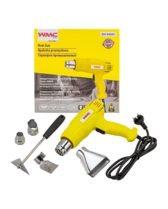 Купить Промышленный фен WMC TOOLS с насадками WMC-DH-HG001(52354) в E-mobi