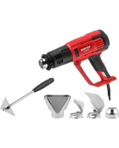 Купить Термовоздуходувка WORTEX HG 6124 T в кор. + набор сопл 2000 Вт, 2 режима., 60-600 С 1334742 в E-mobi