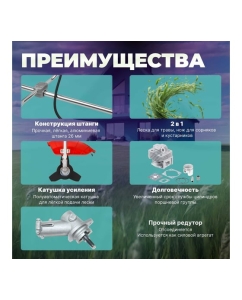 Купить Мотокоса с разборной штангой ECO GTP-185S Сomfort EC1511-8  в E-mobi