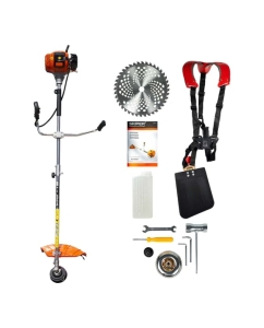Купить Мотокоса SKIPER GTP2502 (2.5 кВт, autocut25, диск40Т, двуплечный ремень, лёгк.старт, разборн. штанга) 00-00024968 в E-mobi