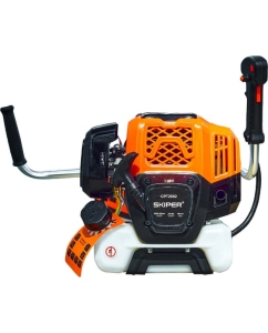 Купить Мотокоса SKIPER GTP2502 (2.5 кВт, autocut25, диск40Т, двуплечный ремень, лёгк.старт, разборн. штанга) 00-00024968  в E-mobi