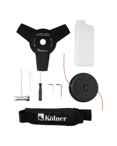 Купить Триммер бензиновый Kolner KGT 430 43см3, 2.1лс, ширина кош. нож/леска 255/420мм, 1500Вт 8070200016  в E-mobi