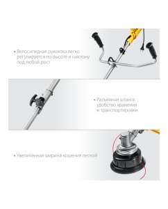 Купить Сетевая коса STEHER 1700 Вт SEB-42-1700  в E-mobi