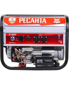 Купить Электрогенератор Ресанта БГ 4000 Э 64/1/52  в E-mobi