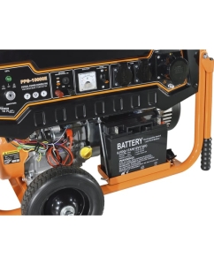 Купить Бензиновый генератор CARVER ppg-10000е lt-192fв, 8,0/8,3квт, 220в, бак 25л,эл.ст, кол/рук. медь 01.020.00041  в E-mobi