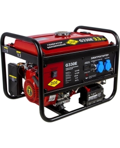 Купить Бензиновый генератор DDE G330E 1ф 3,0/3,3 кВт бак 15 л двигатель 7 лc эл. старт 792-551 в E-mobi