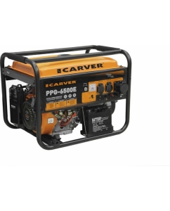 Купить Бензиновый  генератор CARVER PPG-6500Е LT-188F 01.020.00005 в E-mobi