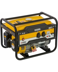 Купить Бензиновый генератор DENZEL PS 28, 2,8 кВт, 230В, 15л, ручной стартер 946824 в E-mobi