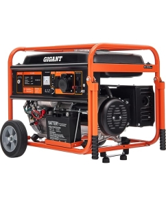 Купить Бензиновый генератор Gigant 6,5 кВт, эл.стартер, ATS, колёса и ручки GGL-6500E в E-mobi