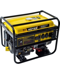 Купить Бензиновый электрогенератор Huter DY8000MQLX 900/64/1/60  в E-mobi