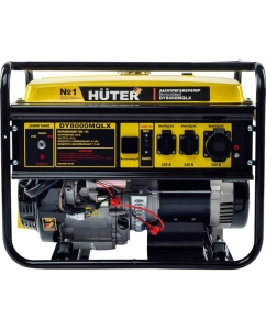 Купить Бензиновый электрогенератор Huter DY8000MQLX 900/64/1/60  в E-mobi