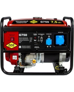 Купить Бензиновый генератор DDE G750 917-453  в E-mobi