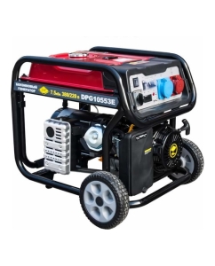 Купить Трехфазный бензиновый генератор DDE DPG10553E в E-mobi