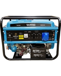 Купить Бензиновый генератор VARTEG G6500 E 5821  в E-mobi
