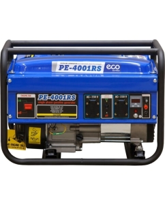 Купить Бензиновый генератор ECO PE-4001RS в E-mobi