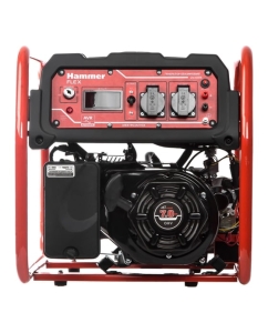 Купить Бензоэлектростанция Hammer Flex GN4000E электрозапуск 3.5КВт 220В 50Гц бак 15л непр.9ч 522789  в E-mobi