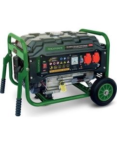 Купить Генератор бензиновый с транзисторным запуском Rockforce 15л, 2000Вт, 7л.с RF-FY2500(60801) в E-mobi
