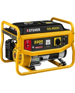 Купить Бензиновый генератор STEHER 3300 Вт GS-4500 в E-mobi
