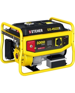 Купить Бензиновый генератор с электростартером STEHER 3300 GS-4500Е в E-mobi