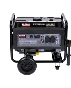 Купить Генератор Elitech GES 4000RW HD 205548  в E-mobi