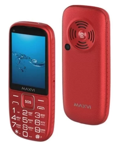 Купить Смартфон Maxvi B9 Red в E-mobi