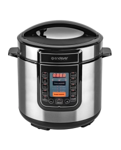 Купить Мультиварка-скороварка Endever VITA-132 серебристая, черная в E-mobi