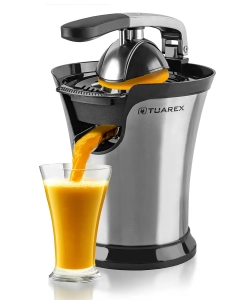 Купить Соковыжималка для цитрусовых Tuarex TK-7001 серебристая, черная в E-mobi