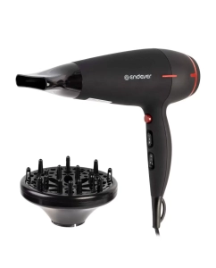 Купить Фен Endever Aurora 472 2 400 Вт черный, красный в E-mobi