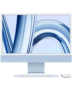 Купить Моноблок Apple iMac 24 M3/8Gb/512Gb/M3 10?core синий (MQRR3) в E-mobi