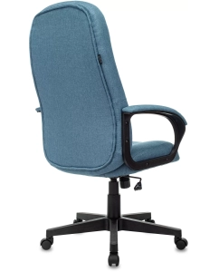Купить Кресло руководителя Бюрократ T-898AXSN, на колесиках, ткань, синий [t-898/415-blue]  в E-mobi