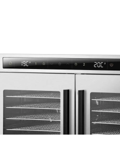 Купить Сушилка для овощей и фруктов Kitfort KT-4935 серебристый; черный  в E-mobi