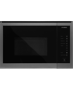 Купить Встраиваемая микроволновая печь HYUNDAI HBW 2560 DX черный в E-mobi