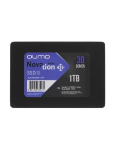 Купить Внешний SSD диск QUMO Novation 3D 1 ТБ (Q3DT-1TSCY) в E-mobi