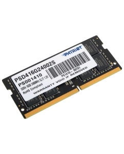 Купить Оперативная память Patriot 16Gb DDR4 2400MHz SO-DIMM (PSD416G24002S) в E-mobi