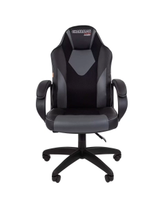 Купить Игровое кресло Chairman game 17 черный; серый  в E-mobi