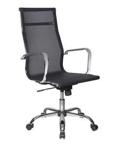 Купить Компьютерное кресло Бюрократ 849775 CH-993/M01 64х72х113 см, черный/хром в E-mobi