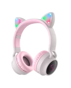 Купить Беспроводные наушники Hoco W27 Cat Ear Pink в E-mobi