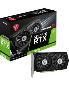 Купить Видеокарта MSI NVIDIA  GeForce RTX 3050 RTX 3050 GAMING X 6G 6ГБ Gaming X, GDDR6, Ret  в E-mobi