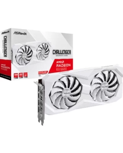 Купить Видеокарта ASRock RX6600 CLW 8G Challenger White 8Gb в E-mobi