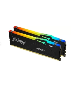 Купить Оперативная память Kingston Fury Beast RGB (KF556C40BBAK2-16) DDR5 2x8Gb 5600MHz в E-mobi