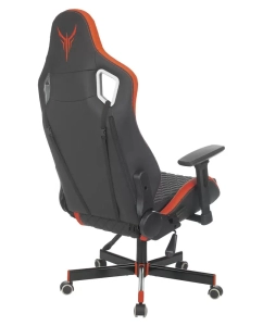 Купить Игровое кресло Бюрократ KNIGHT OUTRIDER Черный, экокожа / Красный, экокожа  в E-mobi