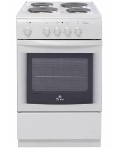 Купить Электрическая плита De Luxe 506004.04 Э белый в E-mobi
