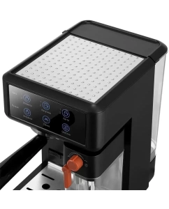 Купить Рожковая кофеварка Kitfort КТ-7554 черный  в E-mobi