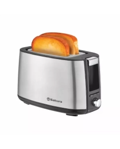 Купить Тостер SAKURA SA-7611S Elegant серебристый в E-mobi