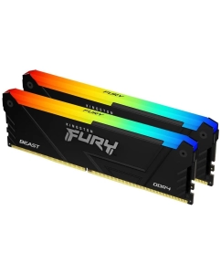 Купить Оперативная память Kingston Fury Beast (KF432C16BB2AK2/16) DDR4 2x8Gb 3200MHz в E-mobi